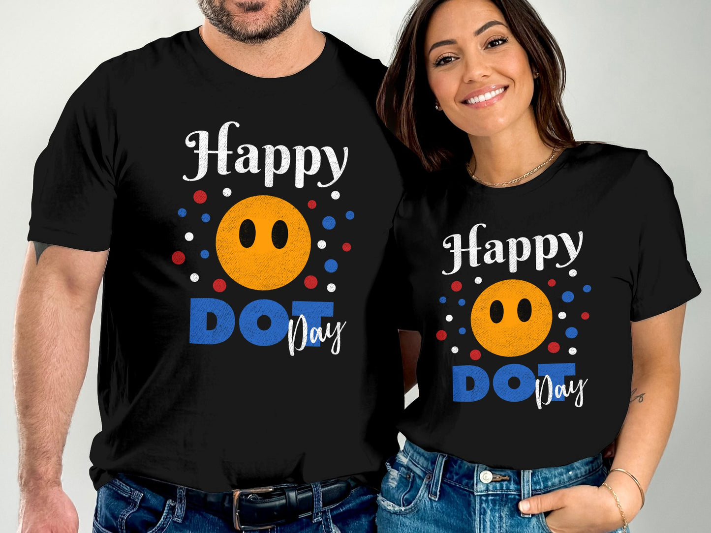 Happy Dot Day T-Shirt - Mardonyx T-Shirt