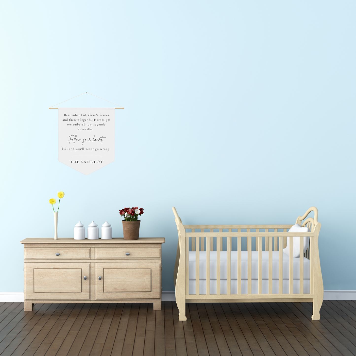 Nursery Decor - Kids Room Decor - Playroom Decor Sandlot Banner