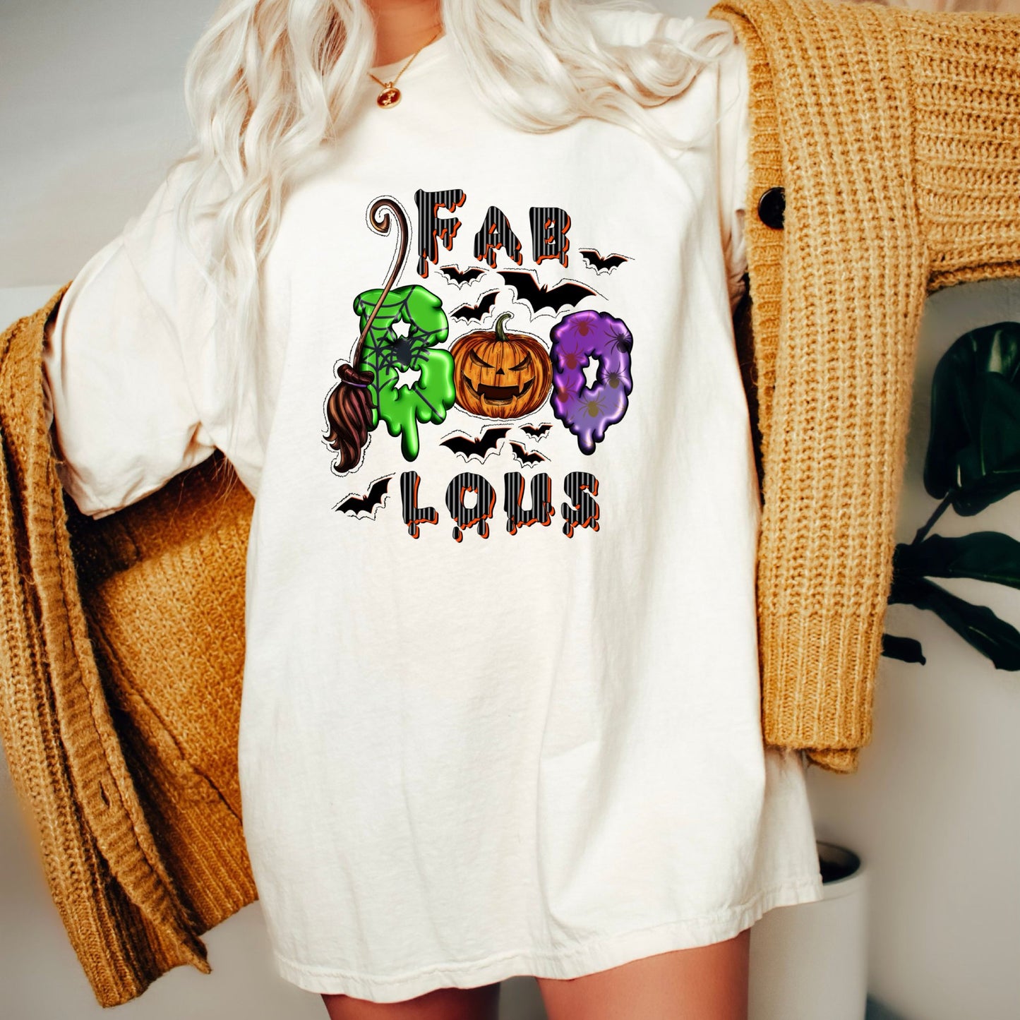 Women's Fab Boo Lous Halloween T-Shirt