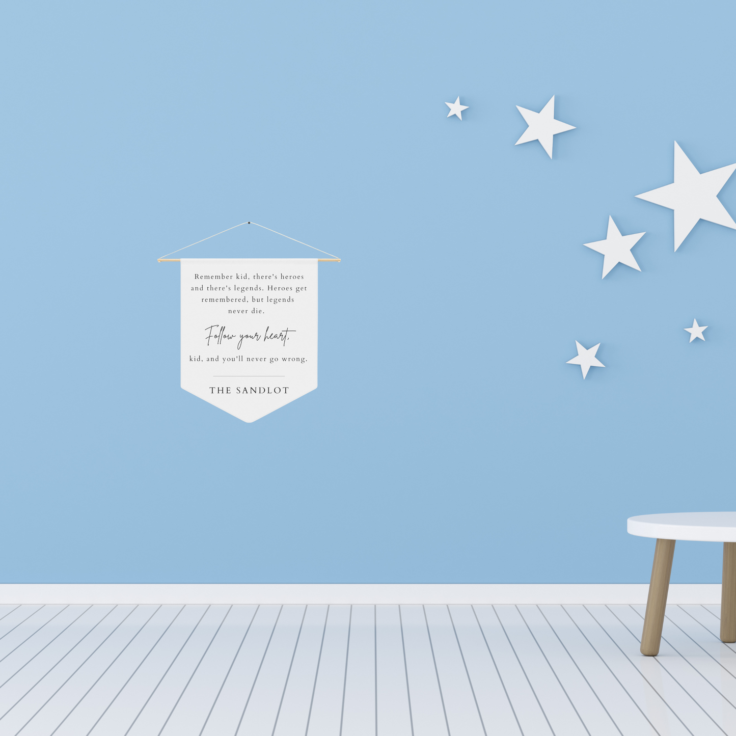 Nursery Decor - Kids Room Decor - Playroom Decor Sandlot Banner