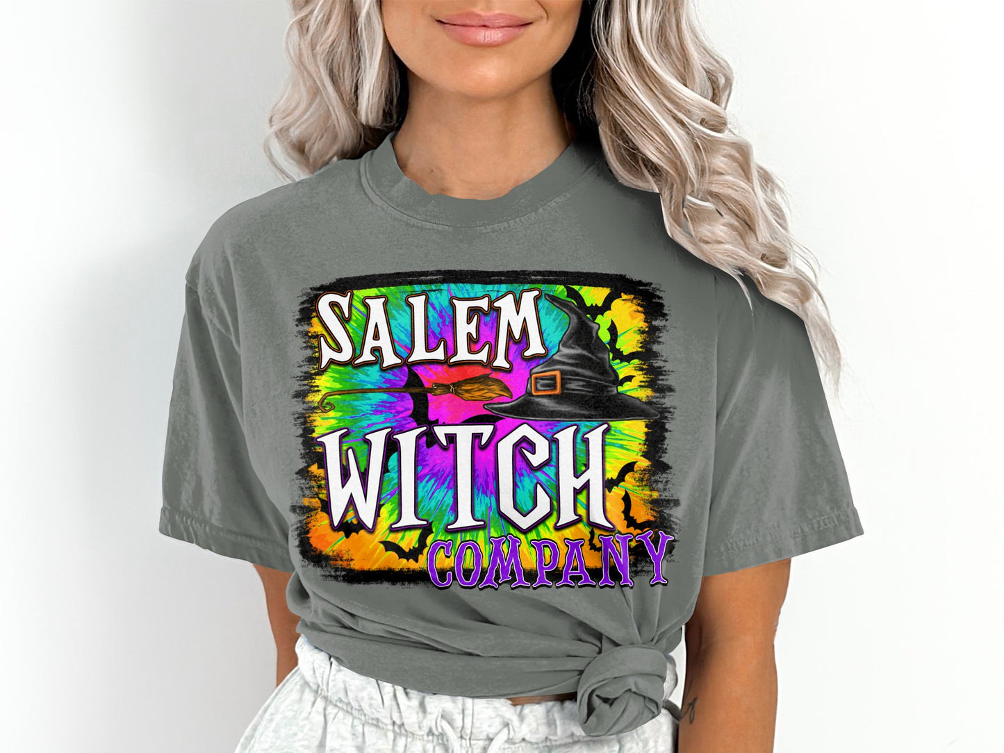 Women's Salem Witch Halloween T-Shirt