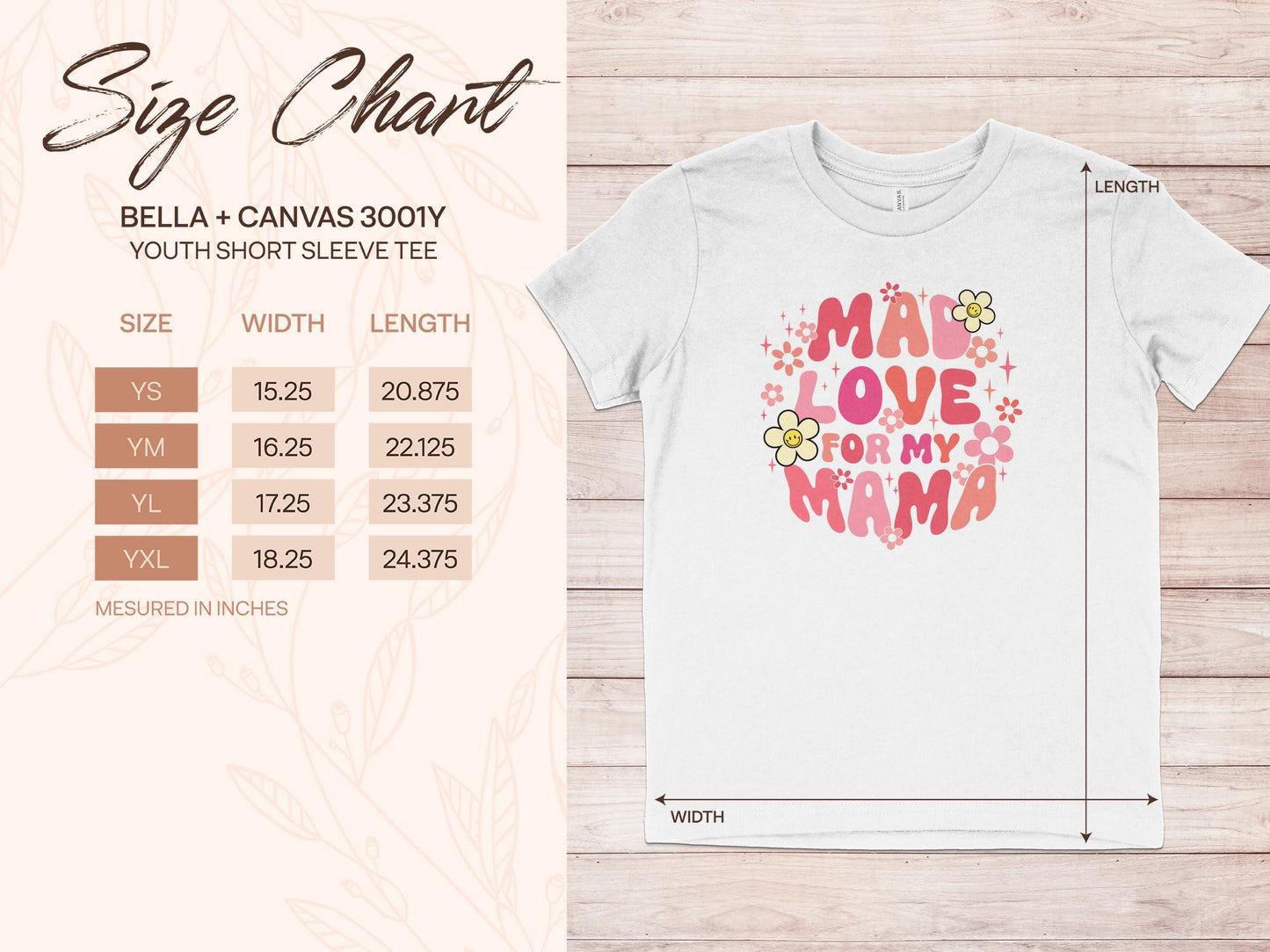 Mad Love for my Mama T-Shirt, Kids Valentines Shirt, Baby Girl Valentines Outfit, Kids Girls Valentine's Day Shirt - Mardonyx T-Shirt