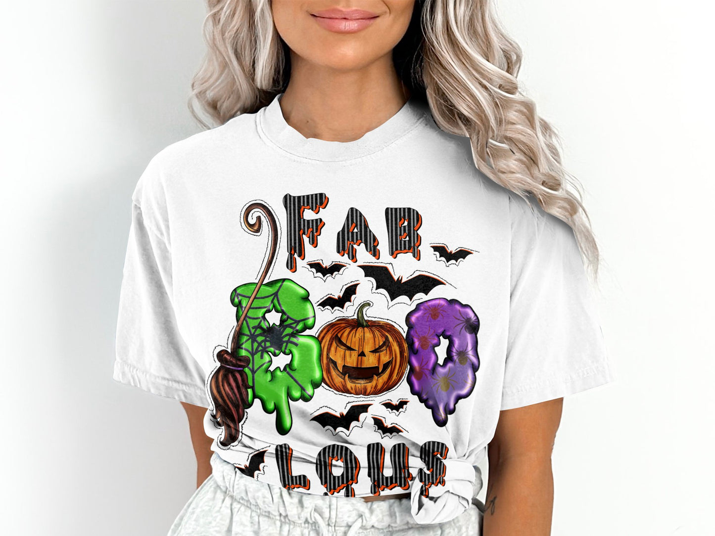 Women's Fab Boo Lous Halloween T-Shirt