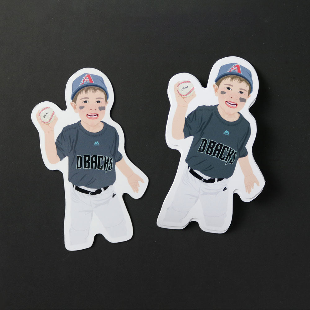 Custom Little League Baseball Stickers - Mardonyx stickers