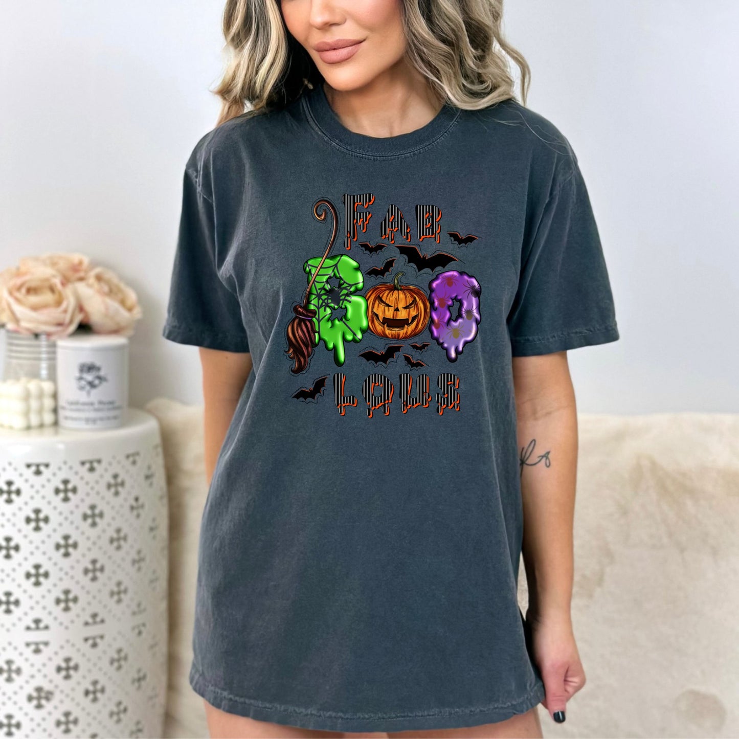 Women's Fab Boo Lous Halloween T-Shirt