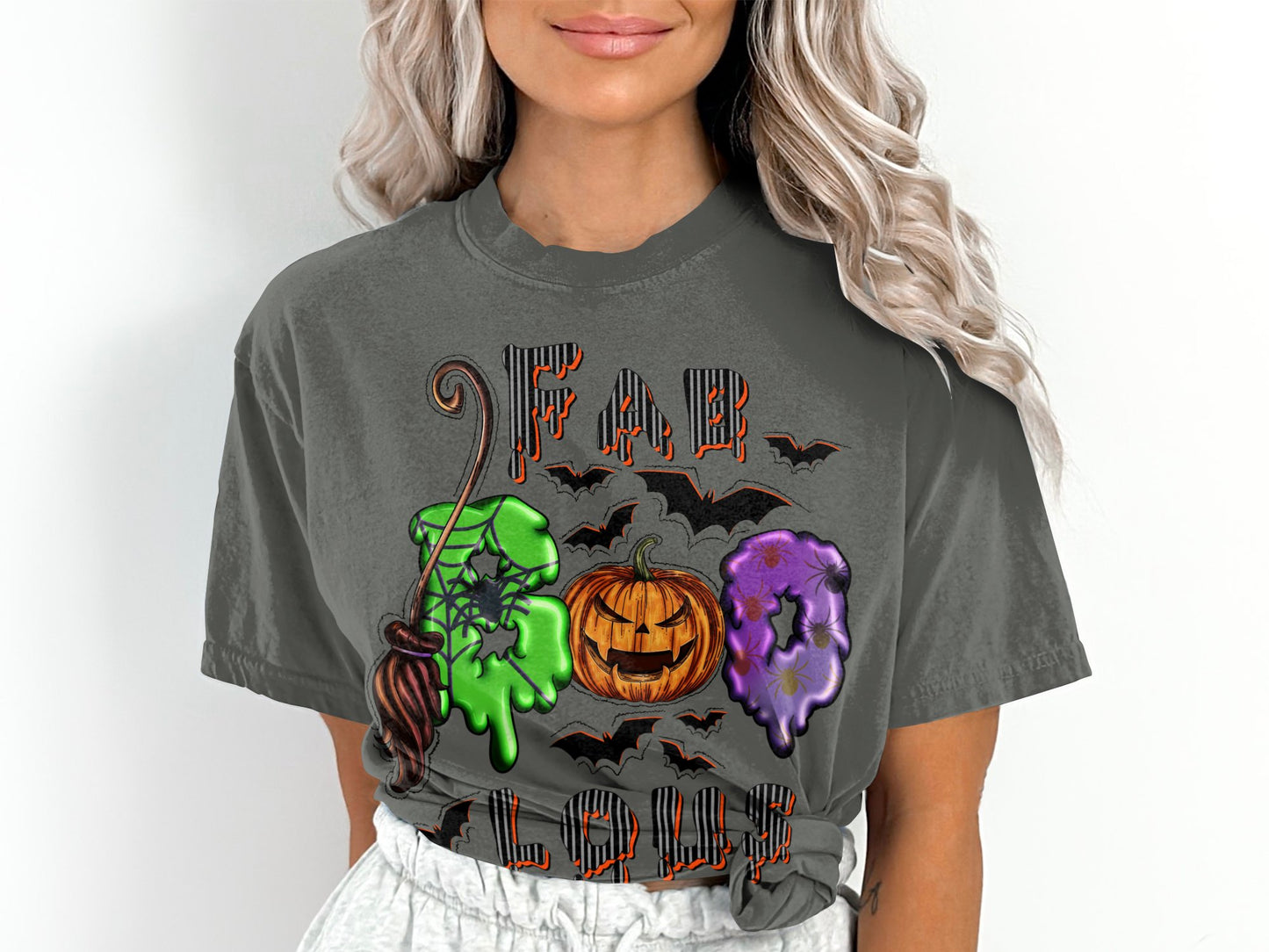 Women's Fab Boo Lous Halloween T-Shirt