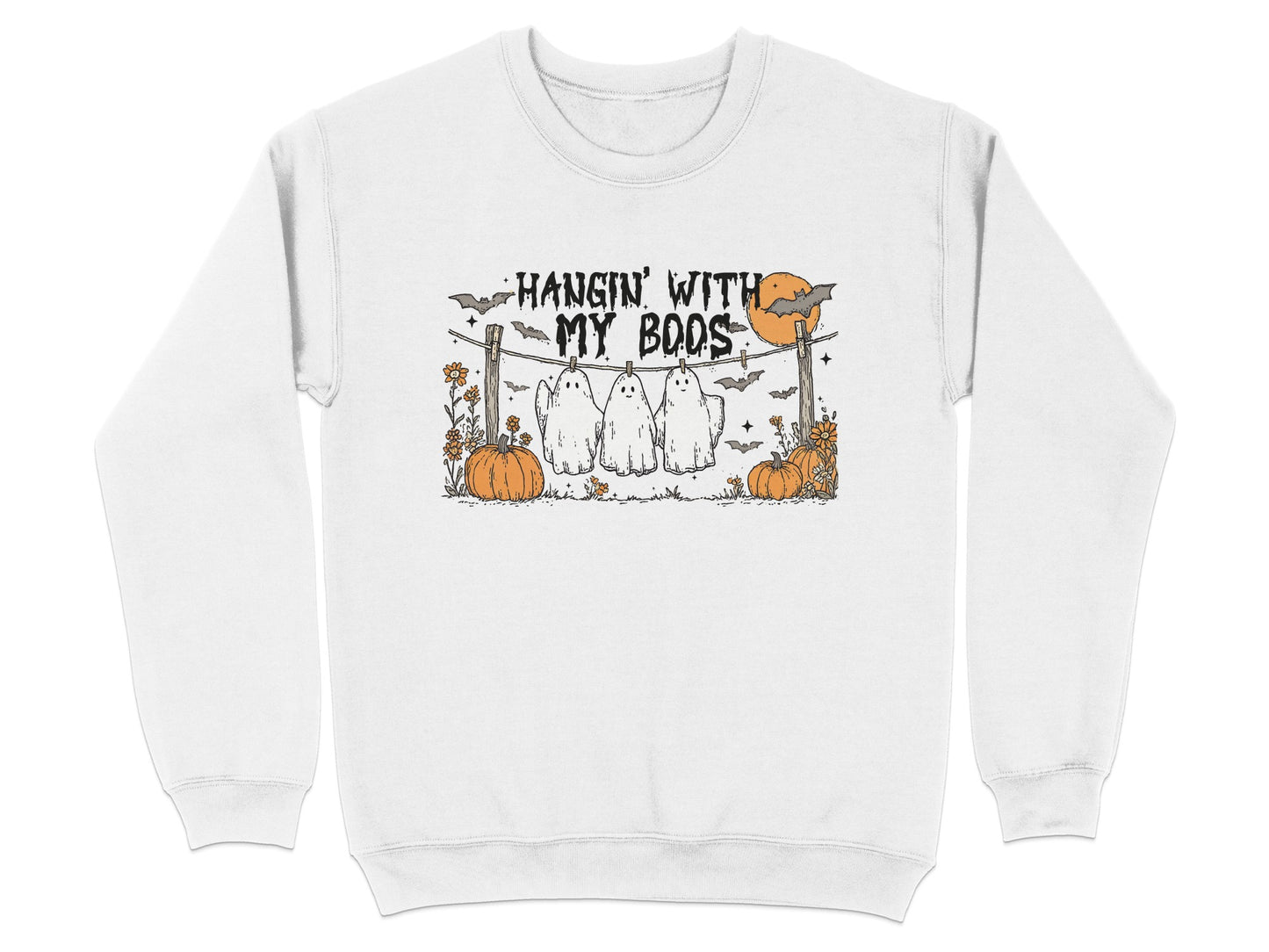 Hangin With My Boos Halloween Sweatshirt product type