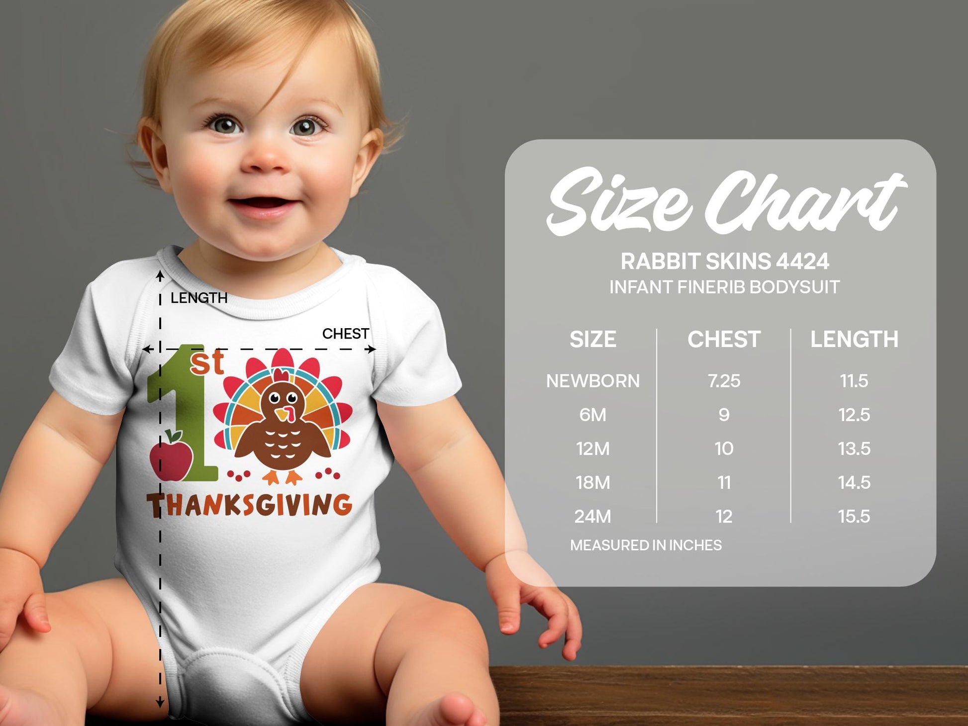 First Thanksgiving Baby Bodysuit - Mardonyx T-Shirt
