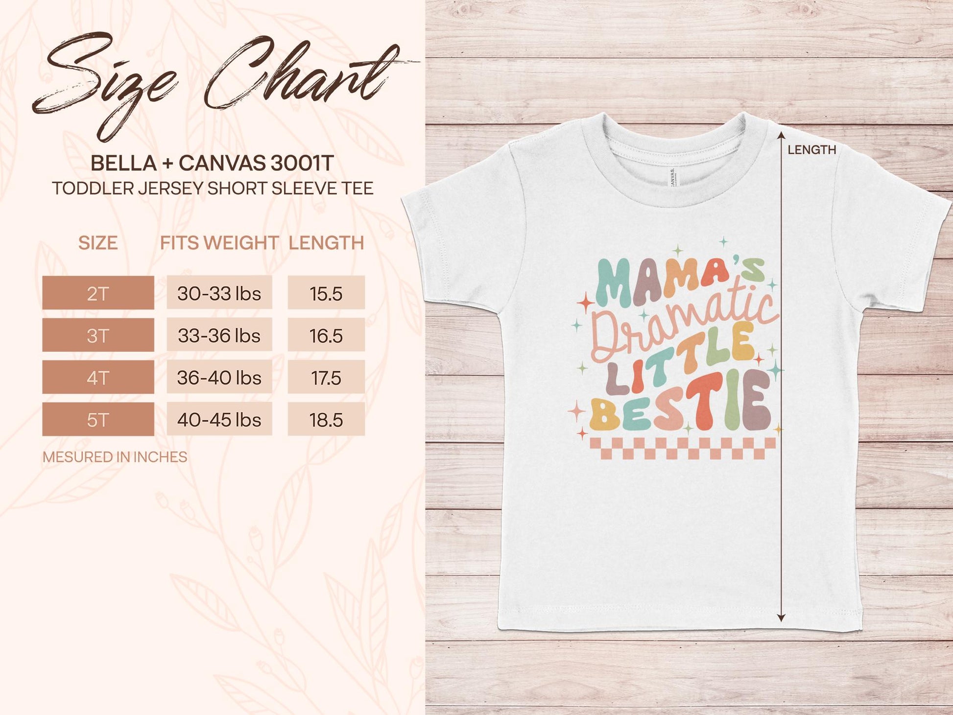 Mamas Dramatic Little Bestie T-Shirt, Mother's Day Gift, Funny Shirt Women, Mom Shirt, Mother to be Gift, New Mom shirt Women - Mardonyx T-Shirt