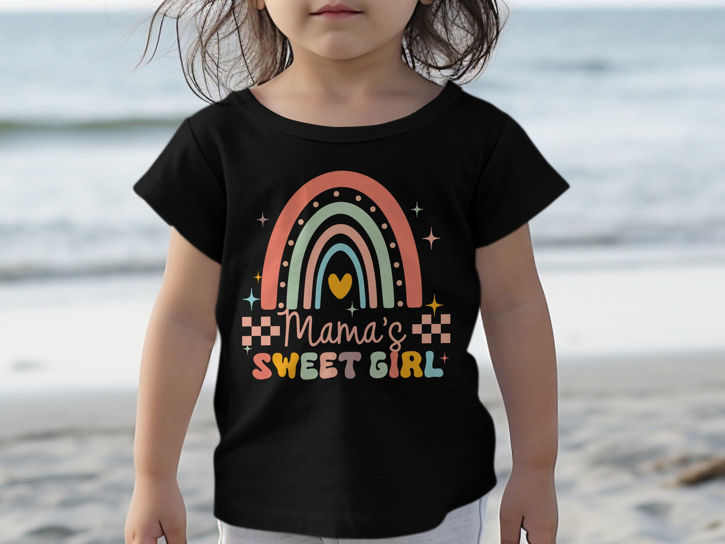 Mamas Sweet Girl T-Shirt, Mommy and Me Outfits, Mother And Daughter Clothes, Baby Shower Gift, Mama And Me Outfits, Mommy And Me Shirts - Mardonyx T-Shirt