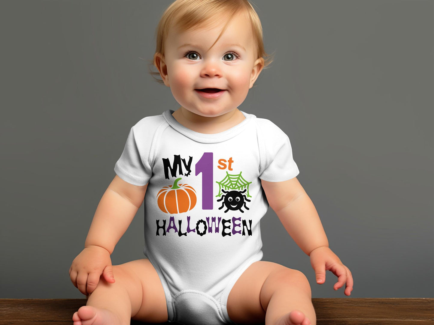 Baby's First Halloween Bodysuit - Mardonyx T-Shirt 24M / White