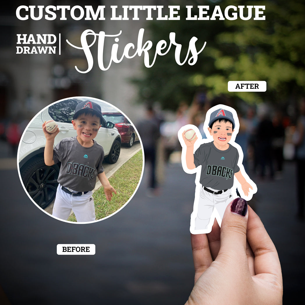 Custom Little League Baseball Stickers - Mardonyx stickers