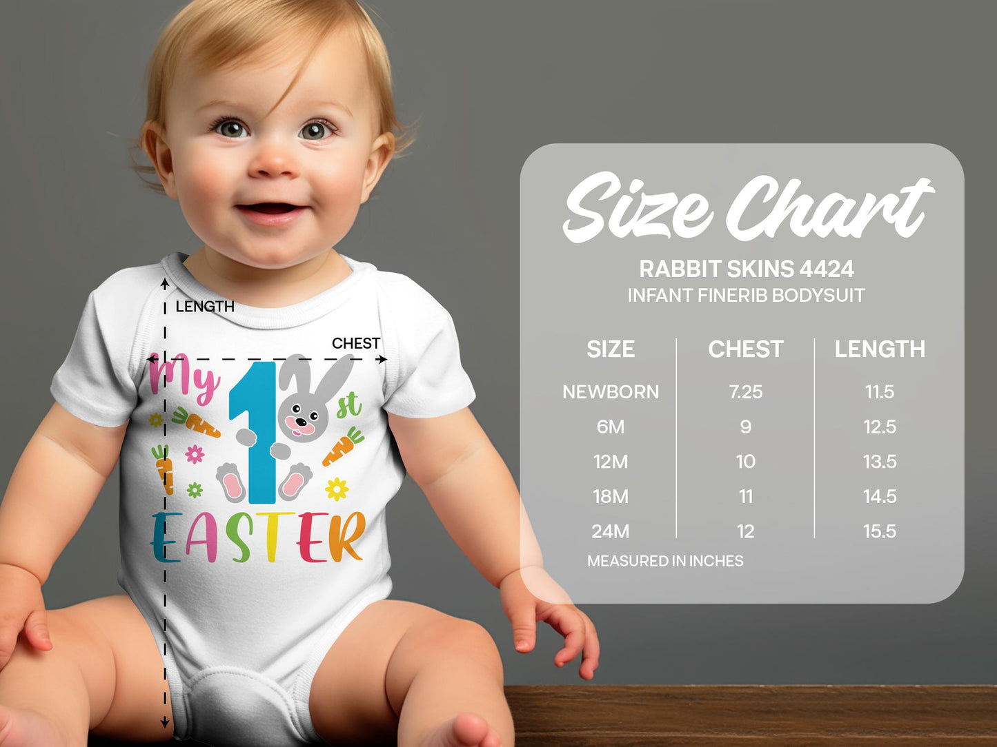 Baby's First Easter Bodysuit - Mardonyx T-Shirt