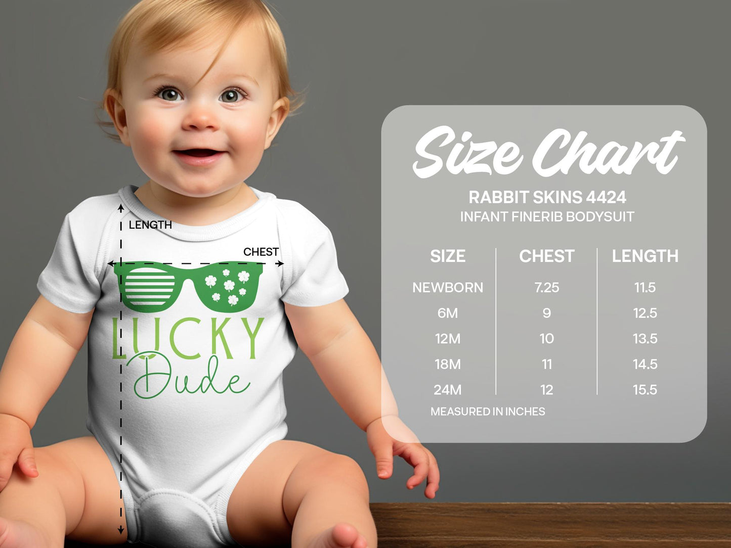 Lucky Dude St. Patrick's Day Baby Bodysuit - Mardonyx