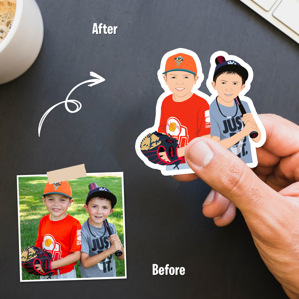 Custom Little League Baseball Stickers - Mardonyx stickers