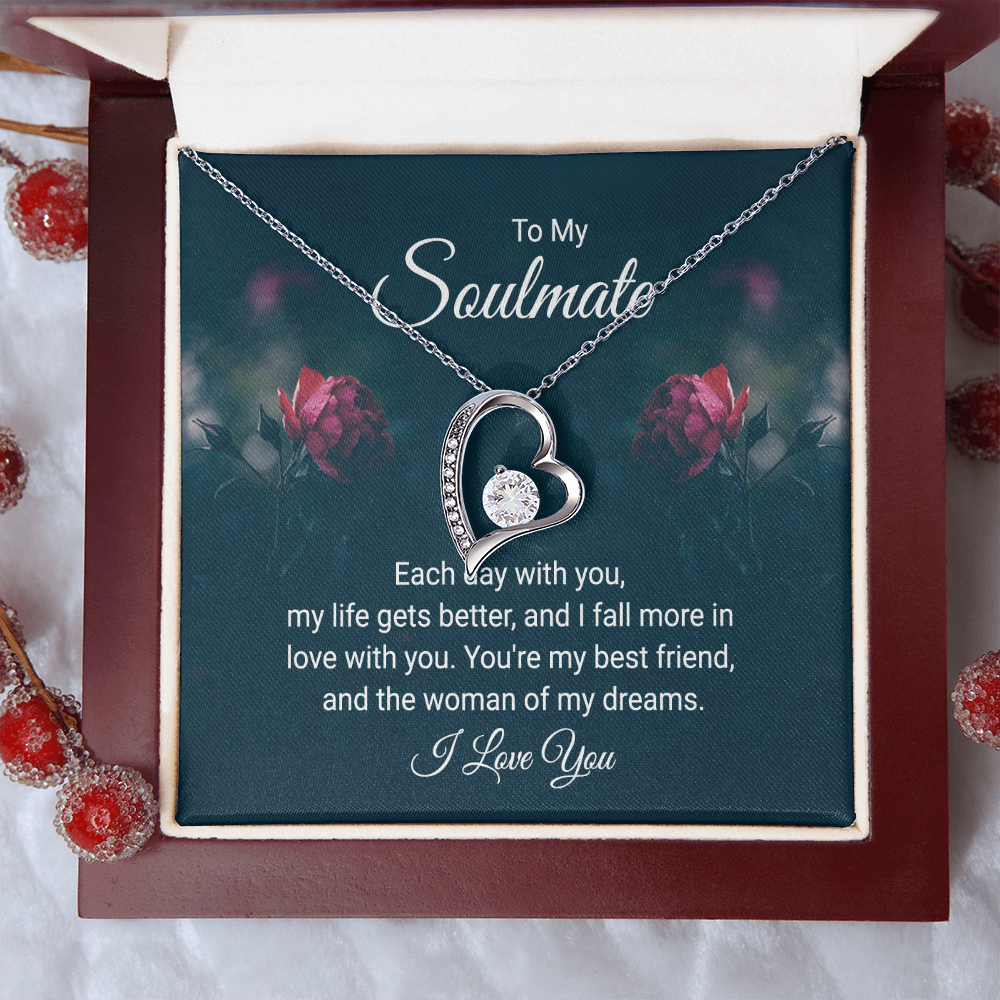 Soulmate Heart Necklace for Her