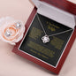 Wife Necklace Gifts From Husband, Wedding Anniversary Romantic Gifts For Wife Birthday Gifts From Husband, Necklaces For Wife From Husband To My Wife Necklaces And Earring Set For Wife Gifts