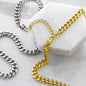 Men's Cuban Necklace Message Card, To My Strong Dad Gift from Daughter