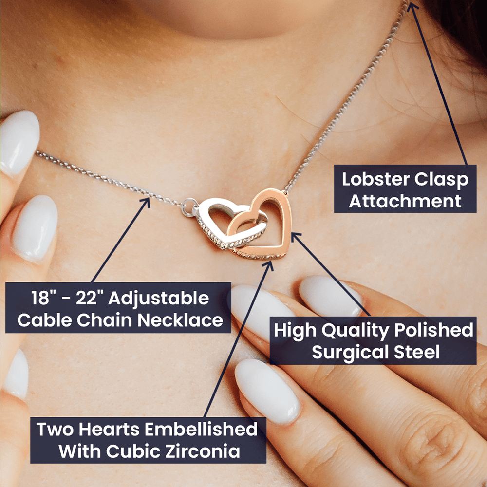 To My Mommy First Mother's Day, Gift from Baby Heart Pendant