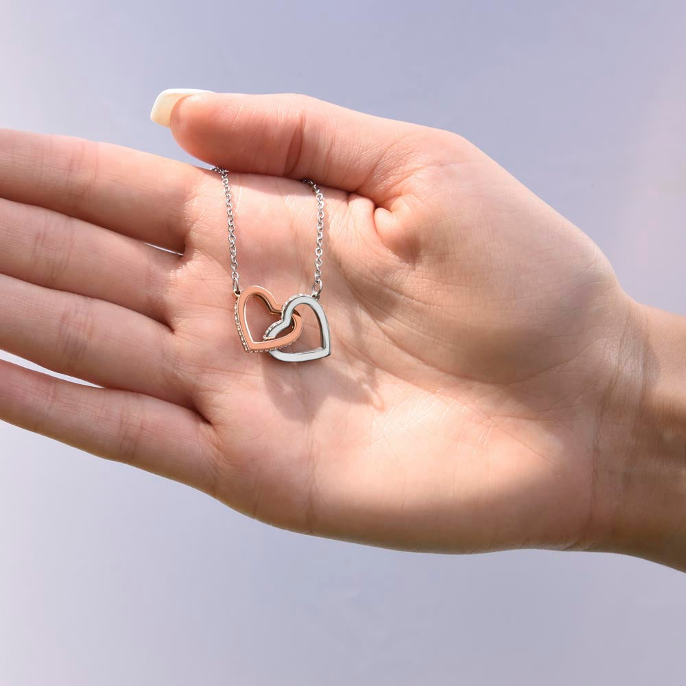 To My Mommy First Mother's Day, Gift from Baby Heart Pendant