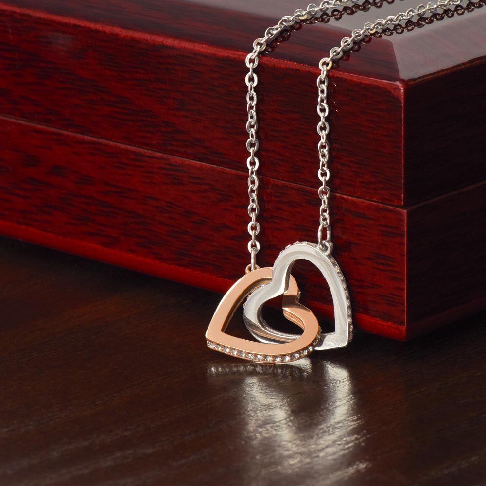 To My Mommy First Mother's Day, Gift from Baby Heart Pendant