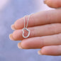 Delicate Heart Necklace, Gift for Wife Daughter - Mardonyx Jewelry