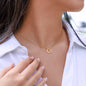 Delicate Heart Necklace, Gift for Wife Daughter - Mardonyx Jewelry