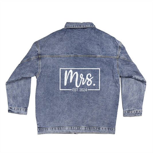 Mrs. Bride Denim Jacket Bachelorette Weekend