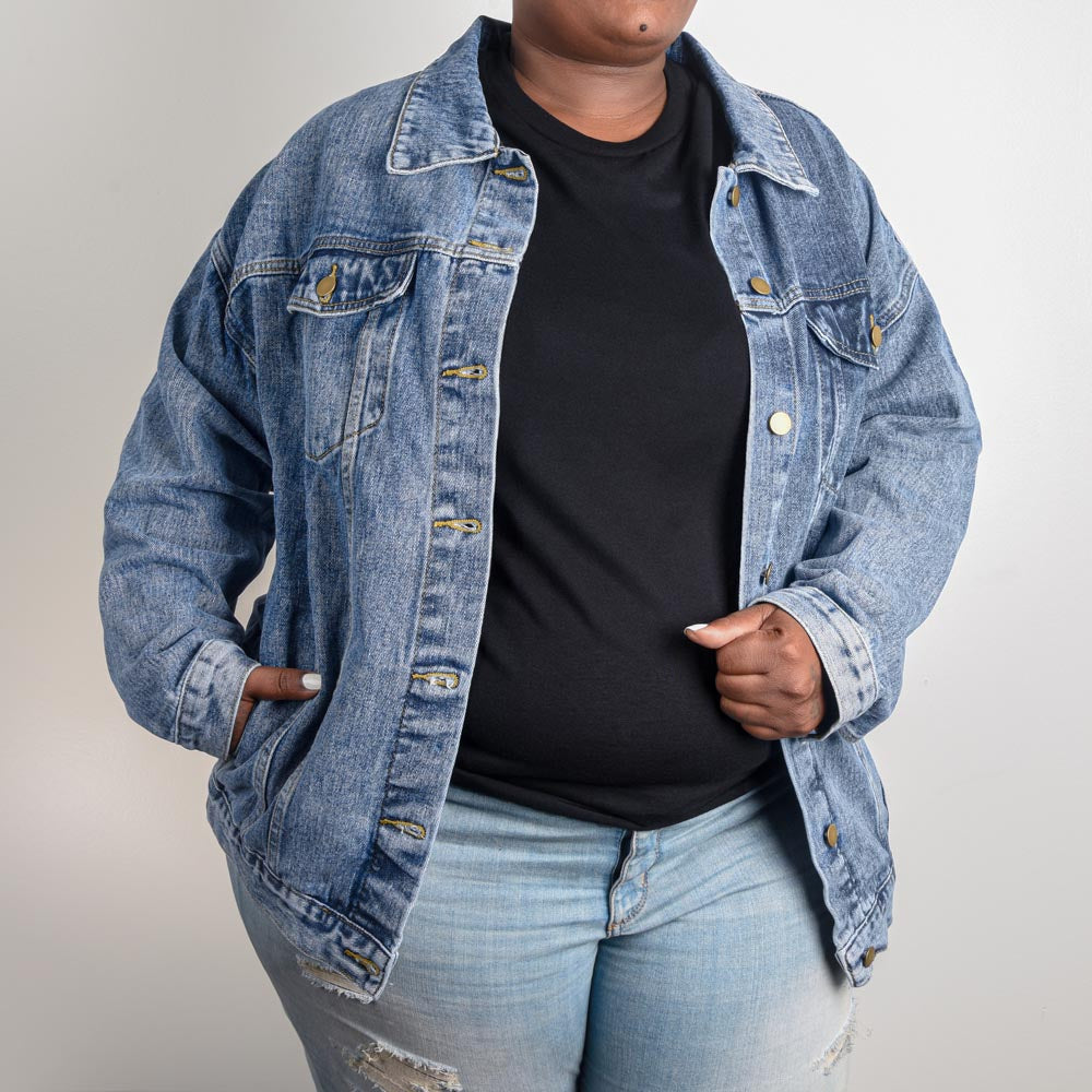 Personalized Mrs New Bride Denim Jacket, Gift for Bride, Bachelorette Party