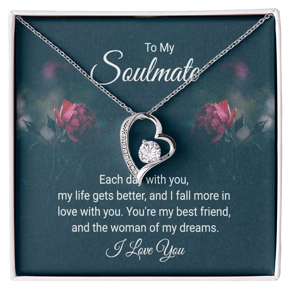 Soulmate Heart Necklace for Her