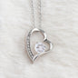 Daughter - Never Forget Love Necklace - Gift for Daughter from Dad - Mardonyx Jewelry