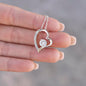 Daughter - Never Forget Love Necklace - Gift for Daughter from Dad - Mardonyx Jewelry