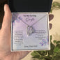Daughter - Never Forget Love Necklace - Gift for Daughter from Dad - Mardonyx Jewelry