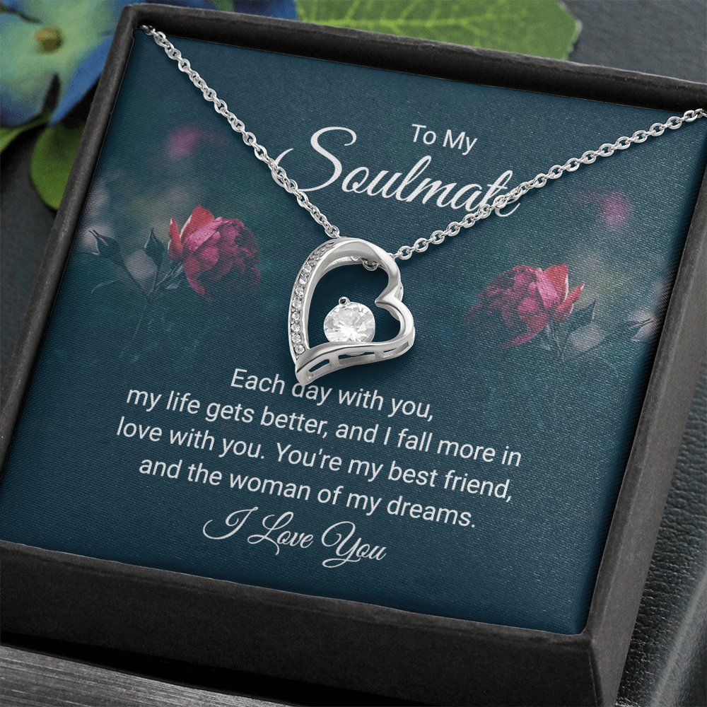 Soulmate Heart Necklace for Her