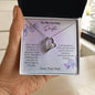 Daughter - Never Forget Love Necklace - Gift for Daughter from Dad - Mardonyx Jewelry