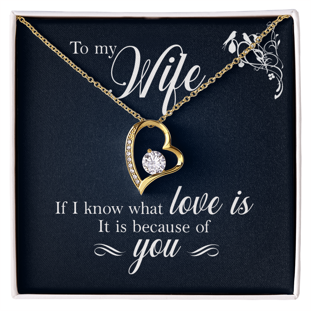 Necklace for Wife, Gifts For Wife Romantic, Wife Birthday Gift Ideas, Necklaces For Wife From Husband, To My Soulmate Necklace For Women,To My Wife Gifts From Husband