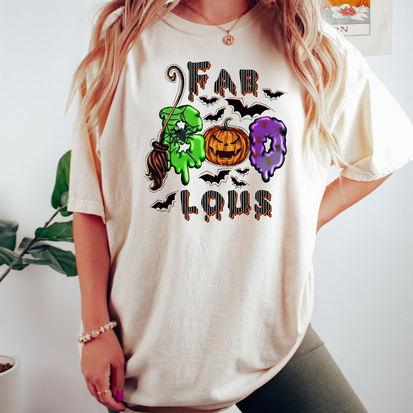 Women's Fab Boo Lous Halloween T-Shirt