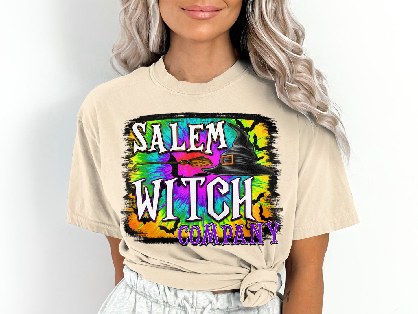 Women's Salem Witch Halloween T-Shirt