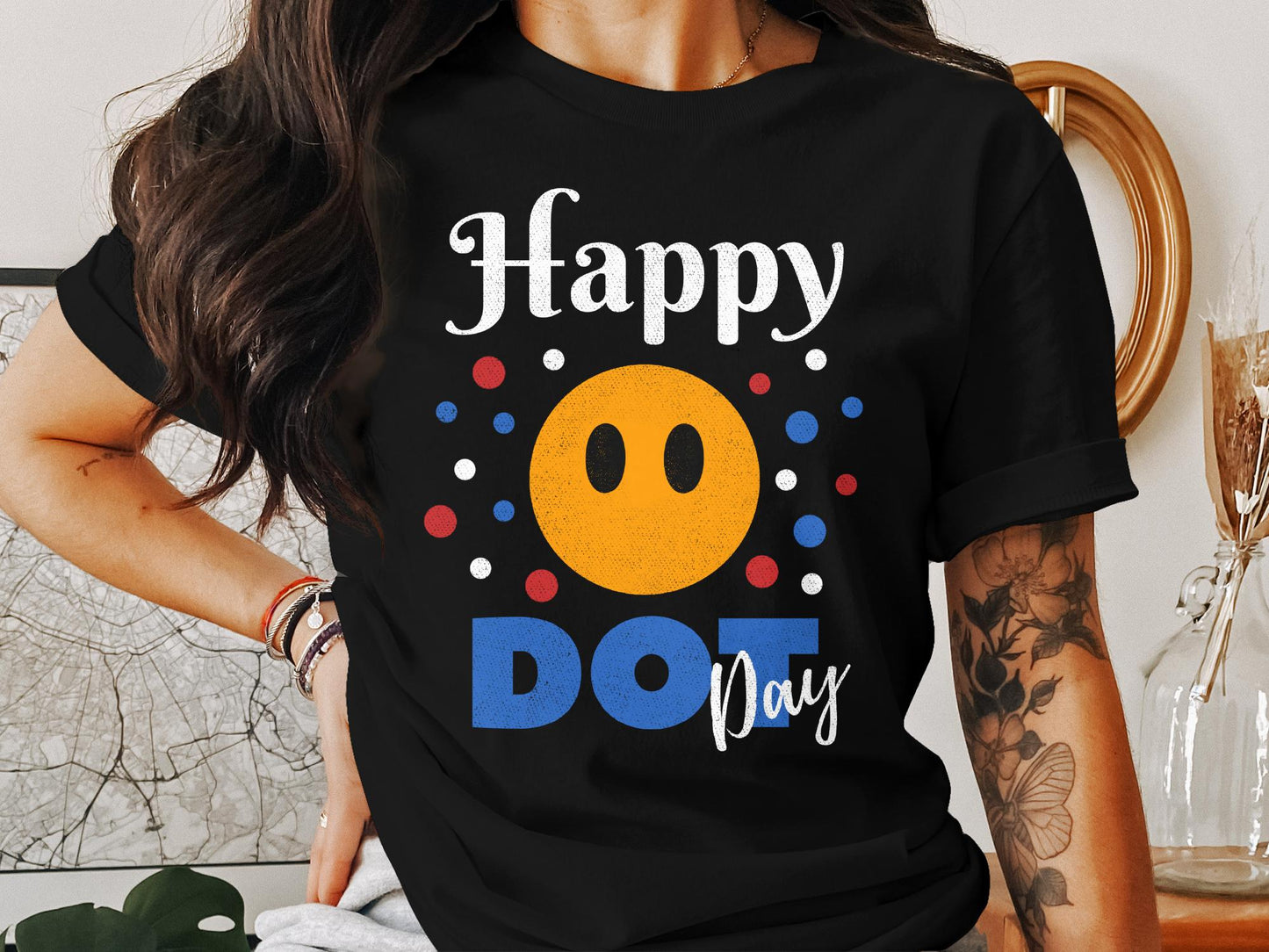 Happy Dot Day T-Shirt - Mardonyx T-Shirt