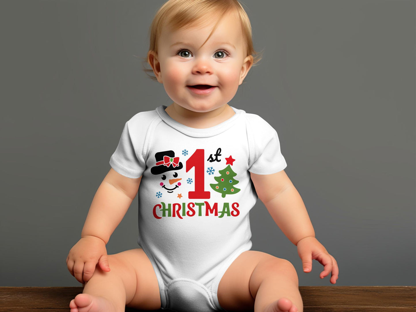 Baby's First Christmas Bodysuit - Mardonyx T-Shirt