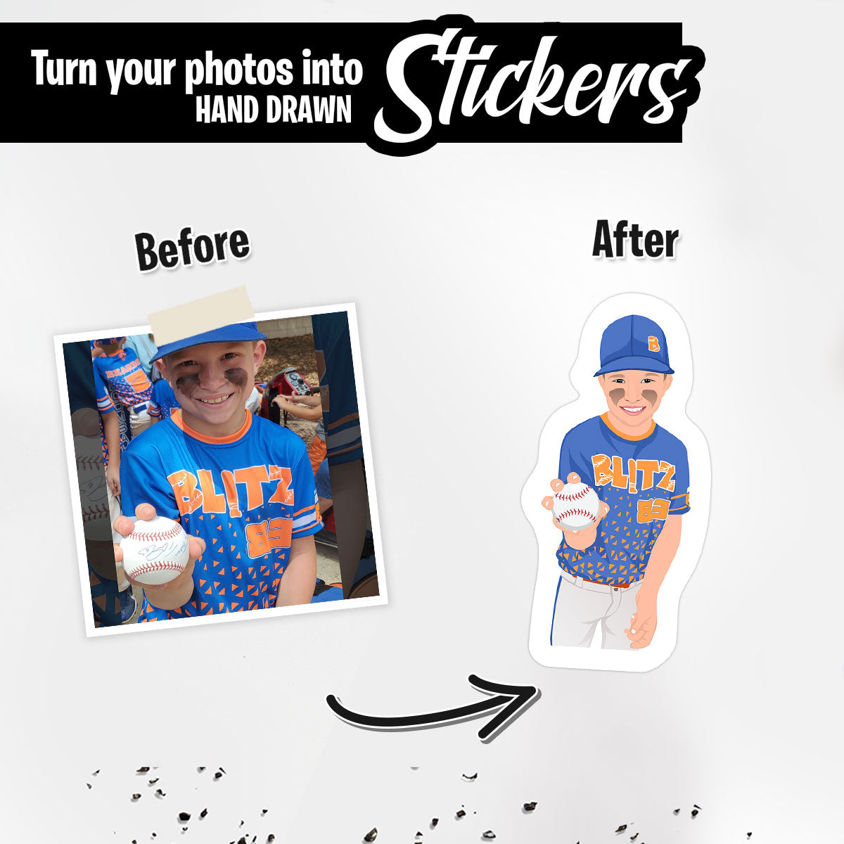 Custom Little League Baseball Stickers - Mardonyx stickers