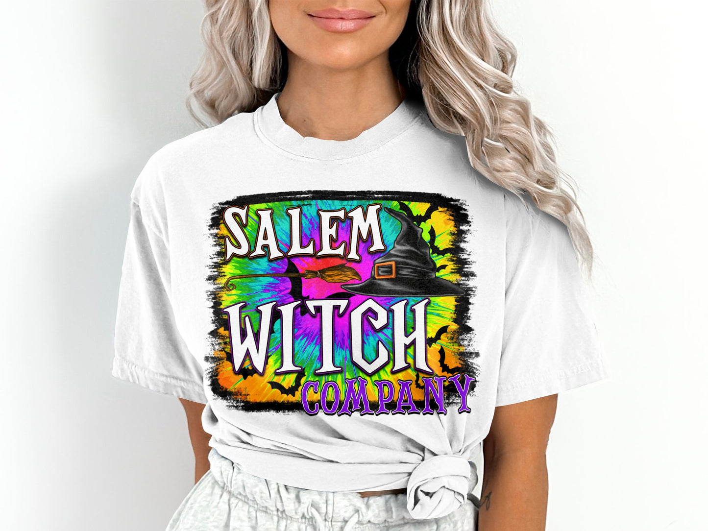 Women's Salem Witch Halloween T-Shirt