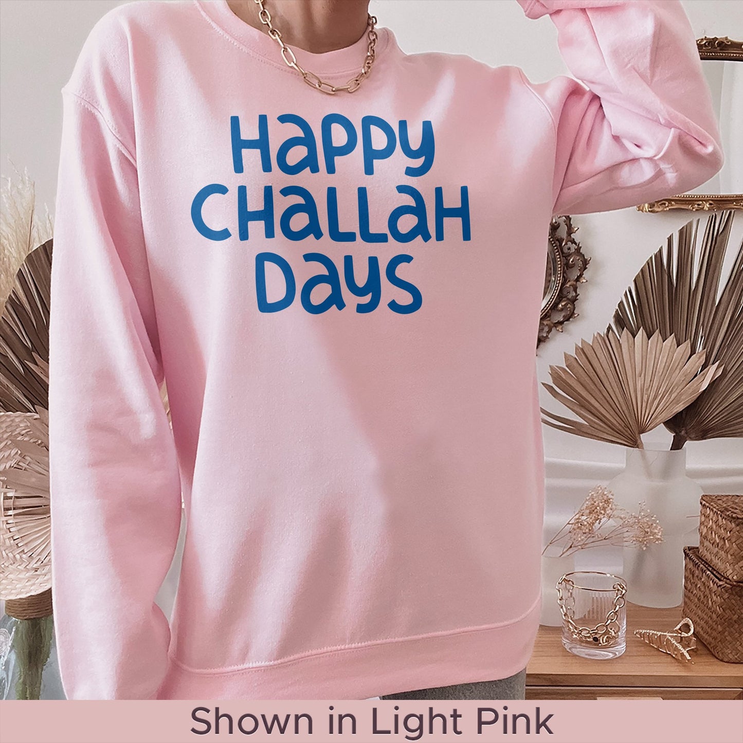 Hanukkah Sweatshirt, Happy Challah Days - Mardonyx Sweatshirt