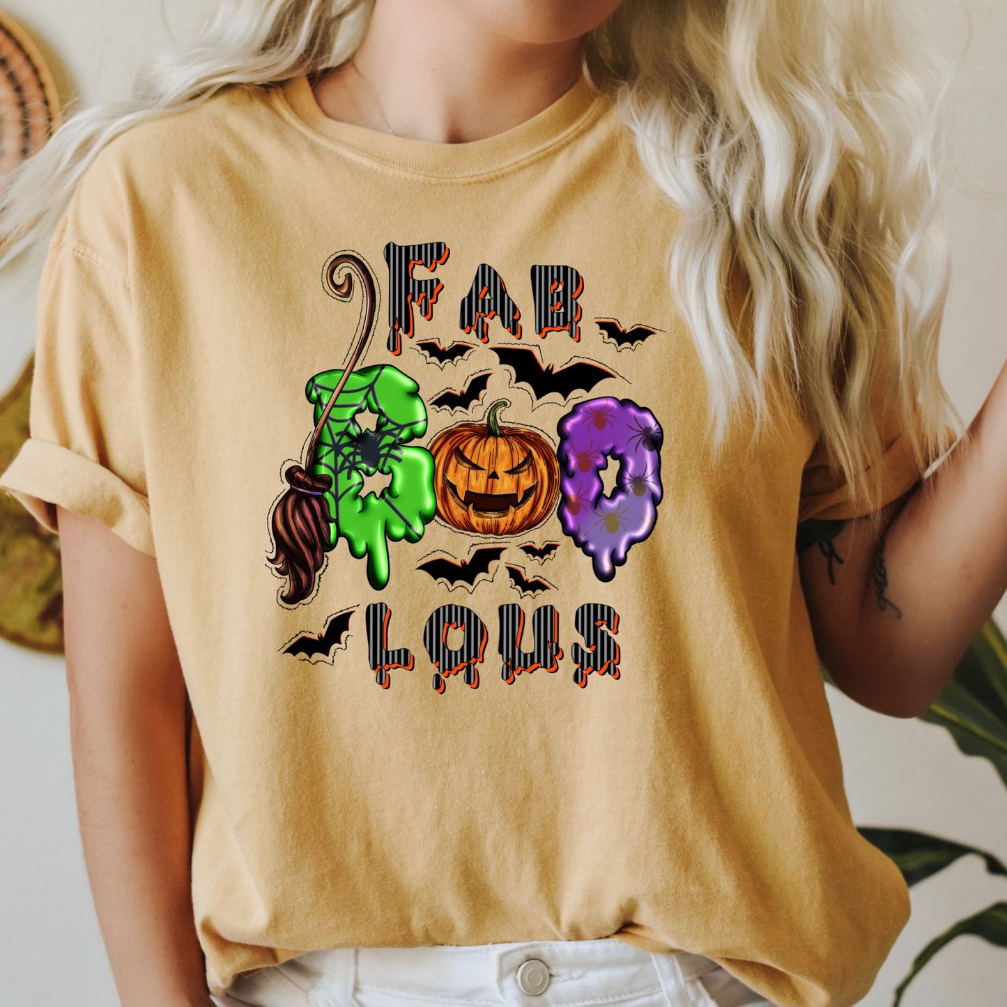 Women's Fab Boo Lous Halloween T-Shirt