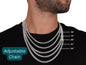 Promise Cuban Chain Necklace,Romantic Gift for Boyfriend,Appreciation Gift for Boyfriend, Cute Small Gift for Boyfriend -WM