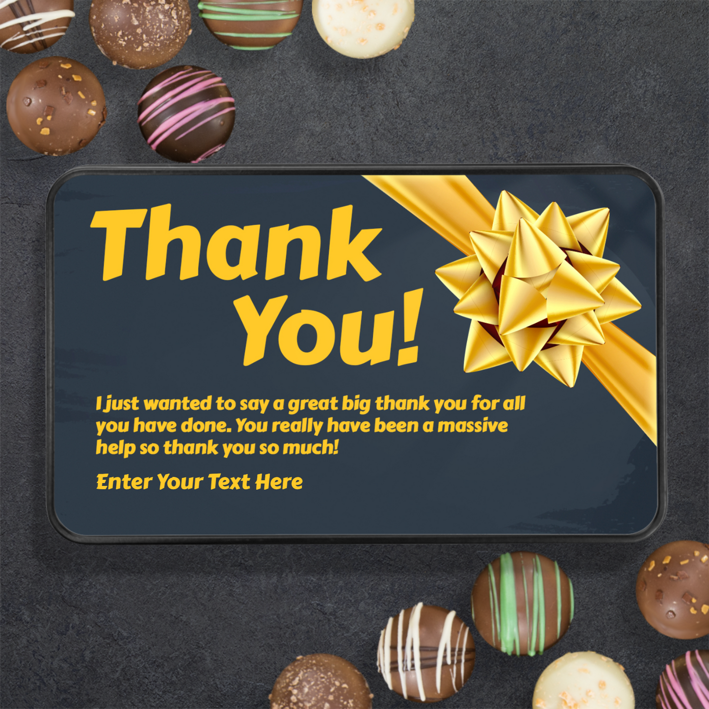 Thank You! - Tin Of Truffles