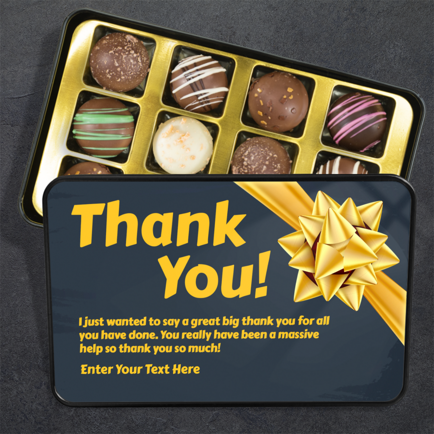 Thank You! - Tin Of Truffles