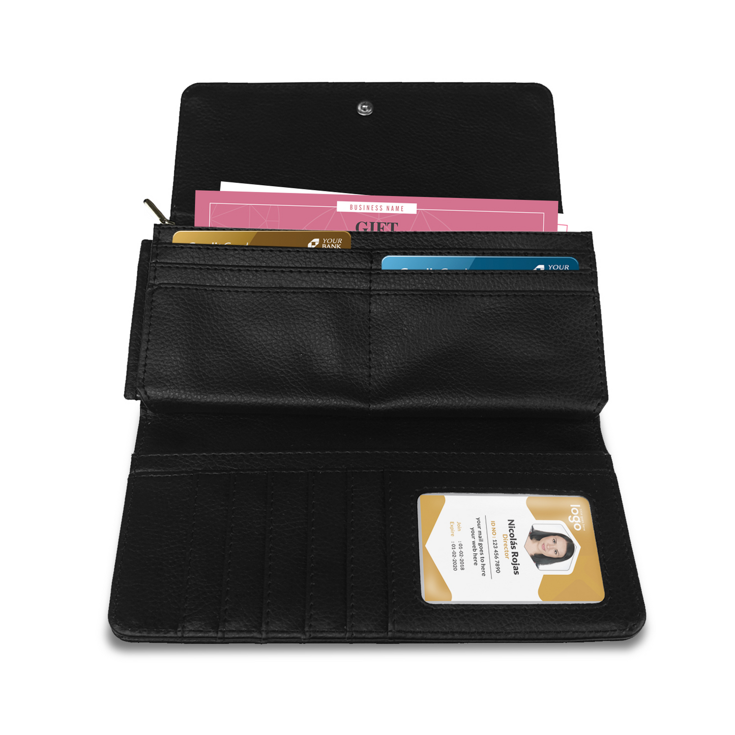 Personalized Colorful Photo Wallet Picture , Gift for Mom, Birthday Gift for Her
