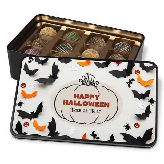 Halloween Chocolate Gift Box, Halloween Chocolate Truffles - Mardonyx Candy