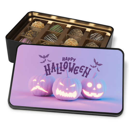 Halloween Chocolate Truffle Gift Box, Halloween Teacher Gift - Mardonyx Candy